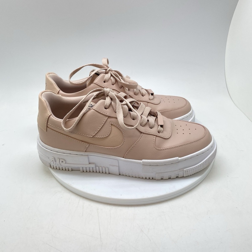Nike Air Force 1 Pixel Particle Womens‎ 9 Beige CK6649-200 Casual Shoes Sneakers